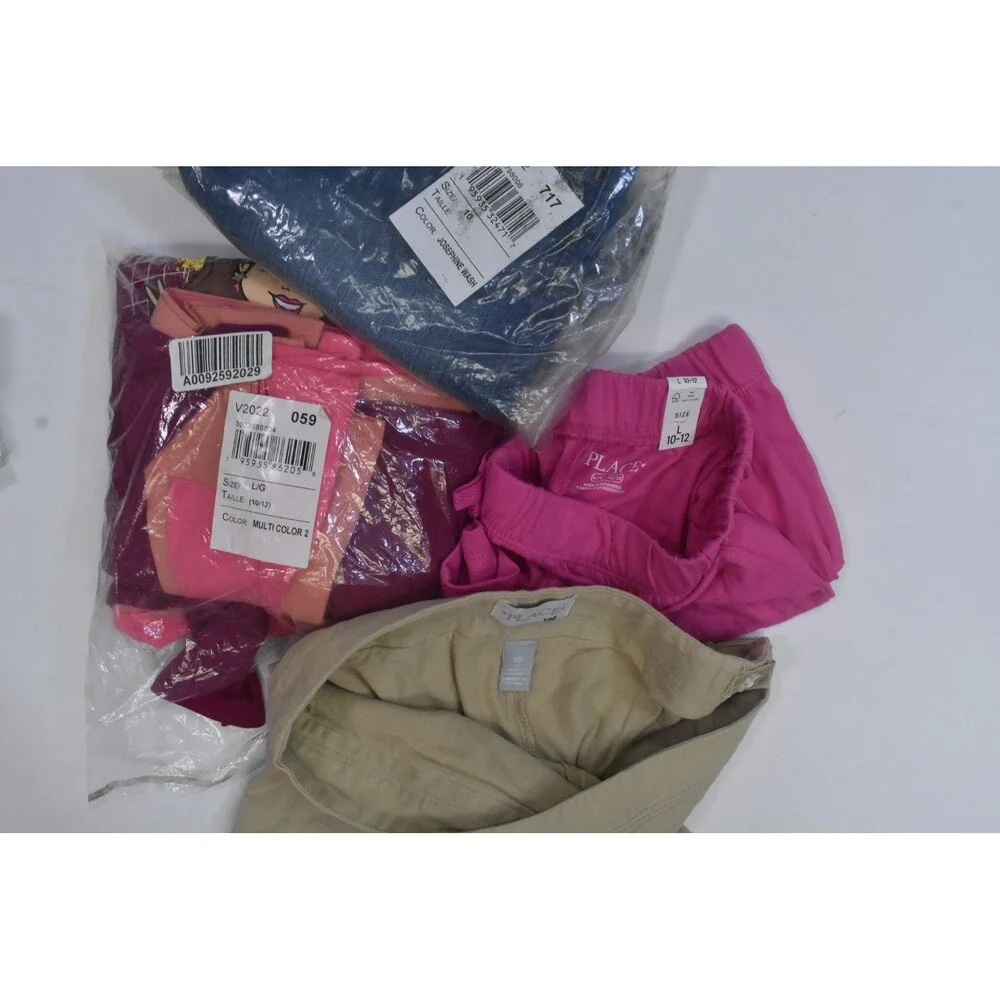 The Childrens Place Lot Of 12 Girls Size Large 10/12 Mixed Season Tops Bottoms